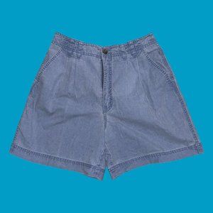 Vintage Women's Royal Robbins Climbing Stand up Shorts Blue Sz 6